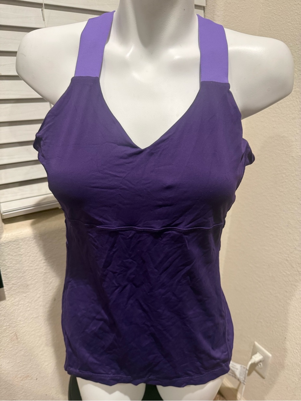 Lululemon‎ Push Your Limits Tank Purple